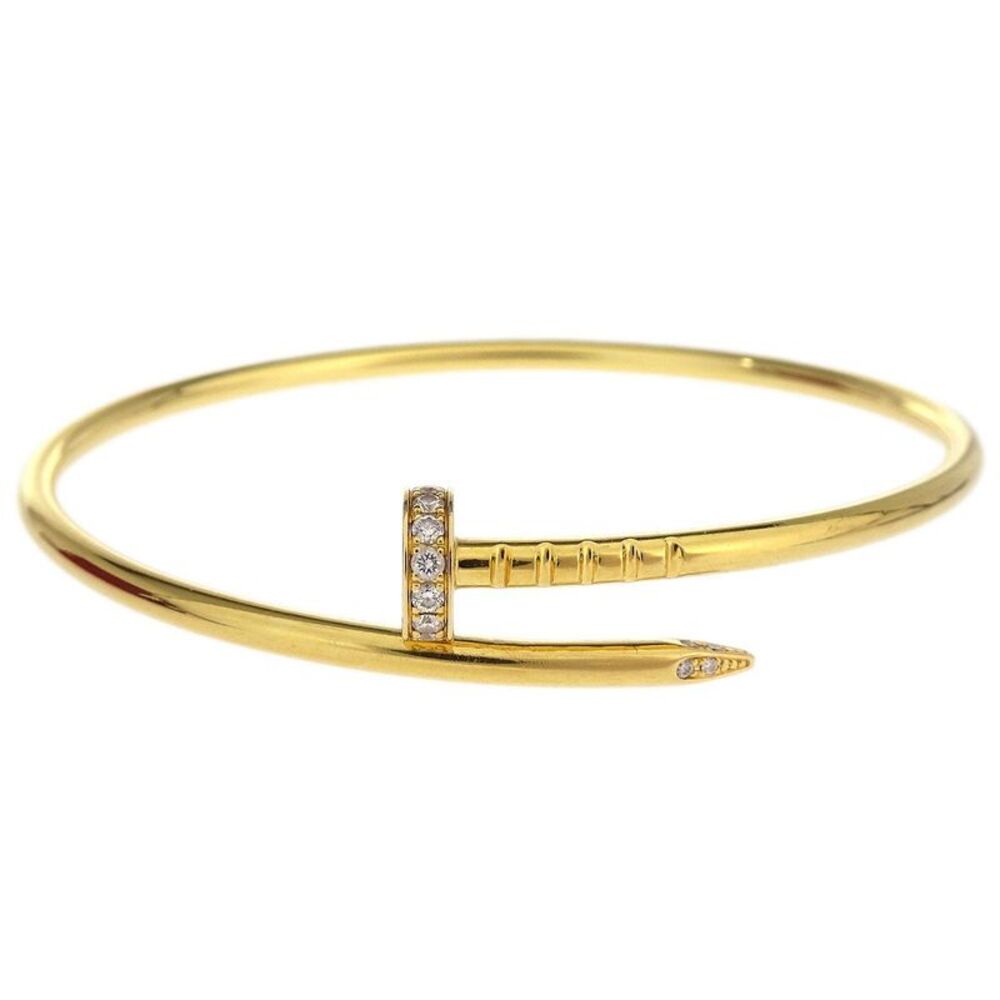 Cartier Juste Un Clou 18K Yellow Gold With Diamonds Gold Yellow_Gold Bracelet
